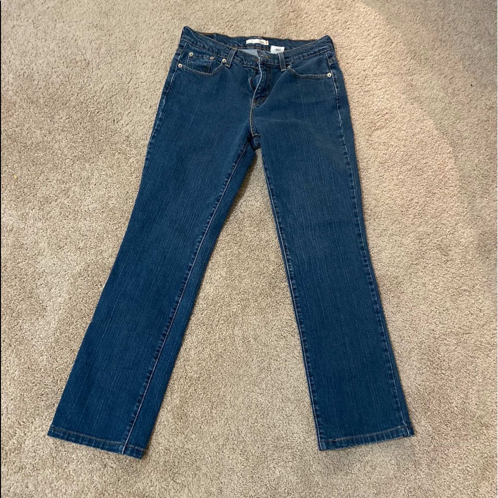 Levi 505 straight leg jeans women’s size 6M